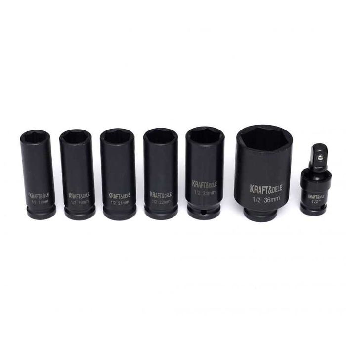 NASADKI klucze UDAROWE 1/2" 16 szt. KD11762