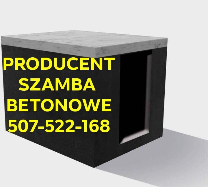 Szamba Betonowe Piwnice Szczelne B25 Producent Aprobata ITB Atest