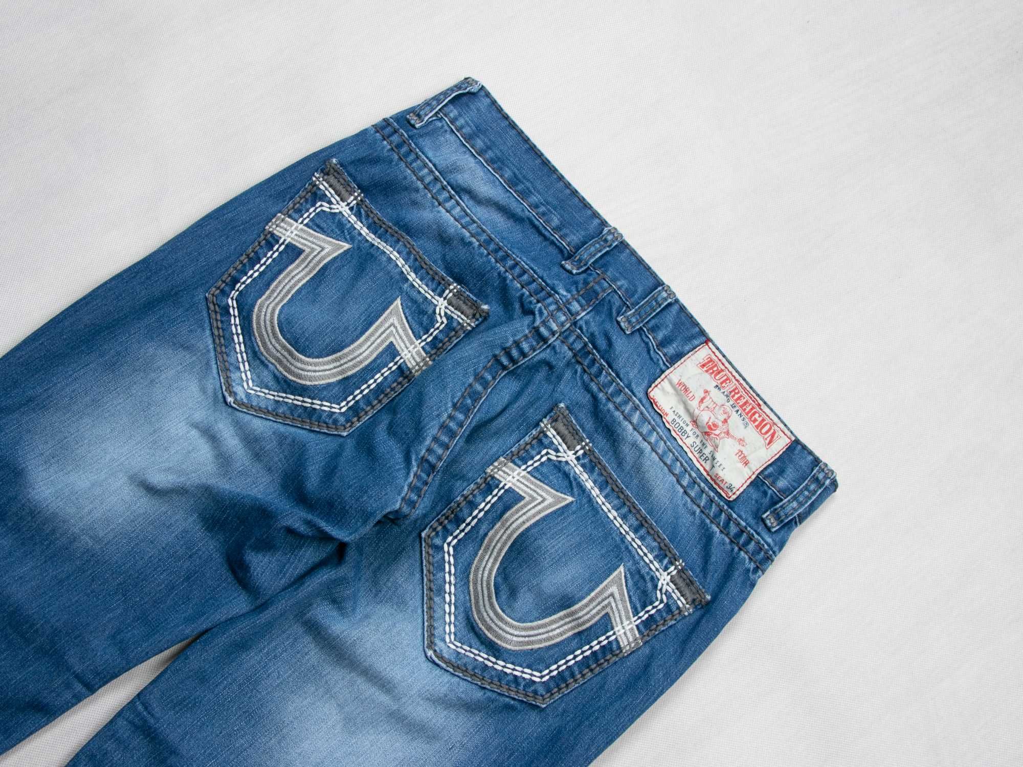 Spodnie jeansowe True Religion bobby super T 36us drip