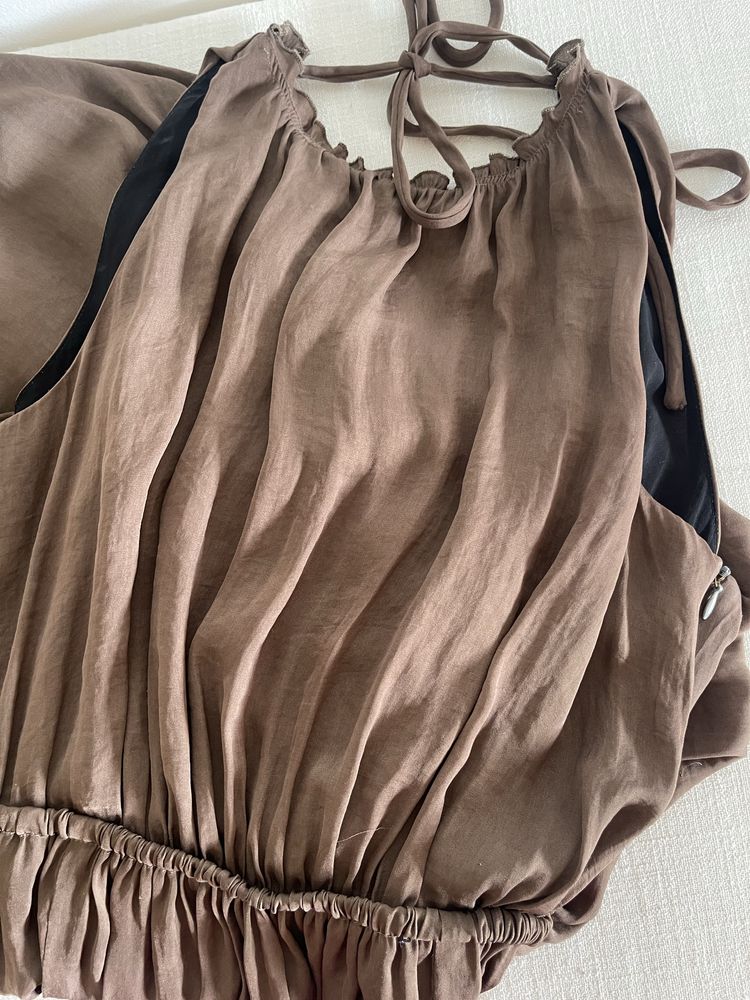 Vestido comprido Zara