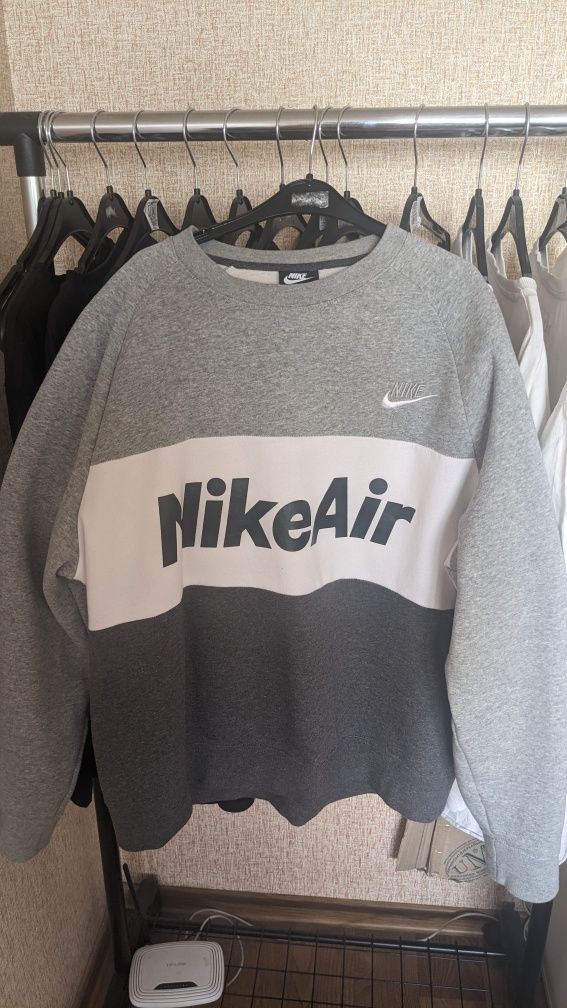 Світшот Nike AIR crw flc розмір L (oversize)