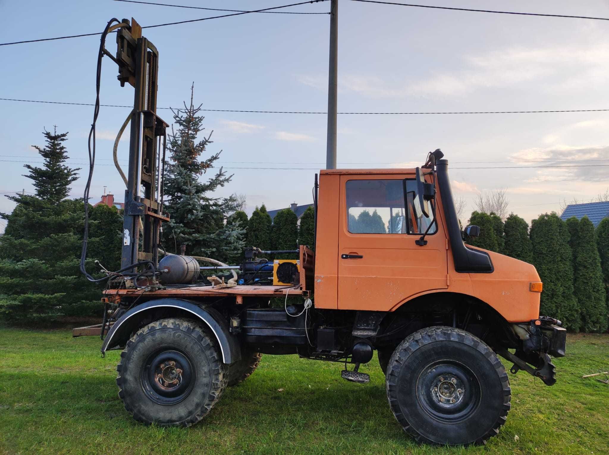 Mercedes Unimog u1000 Wiertnica