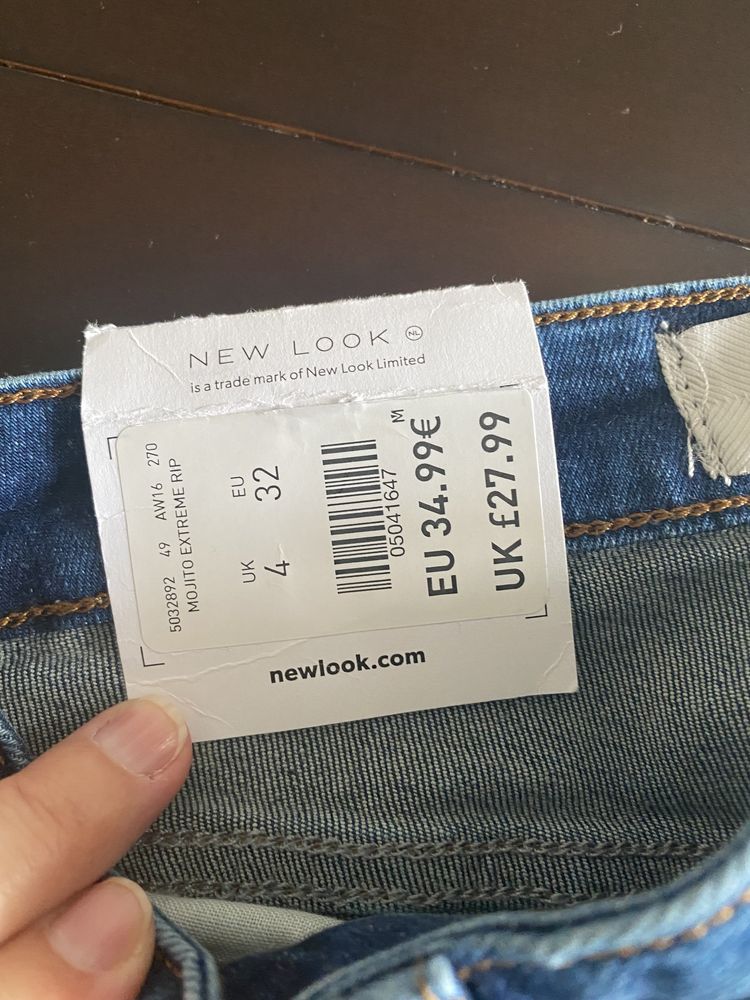 Spodnie jeansy New Look rozm 32