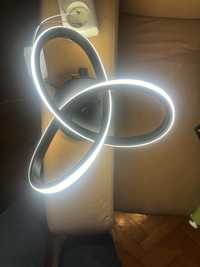 Lampa LED czarna