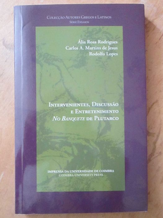 Intervenientes, discussão e entretenimento no banquete de Plutarco