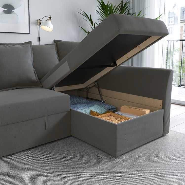 Sofa HOLMSUND - Narożnik z funkcją spania w doskonałym stanie
