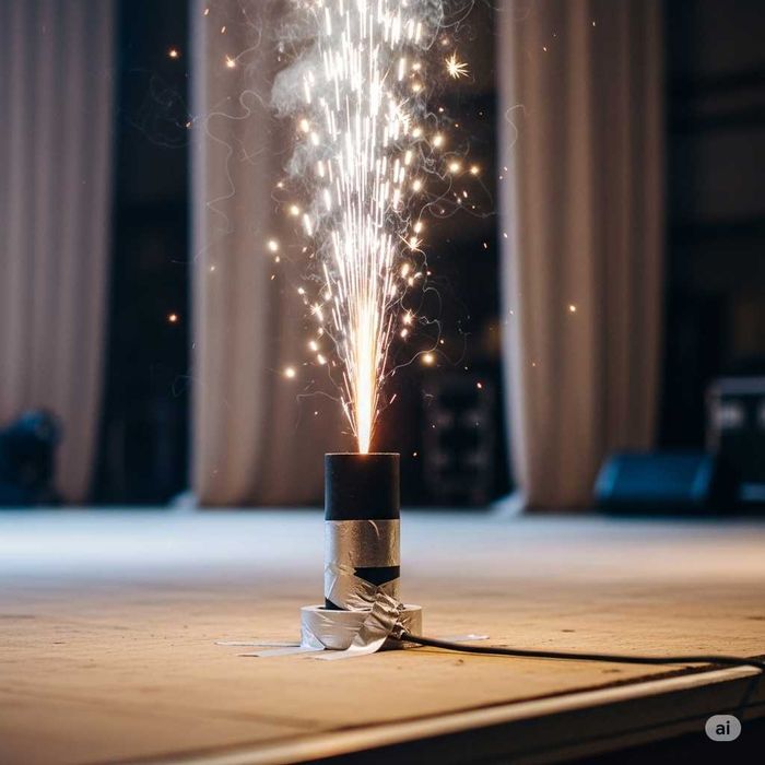 Холодні фонтани на весілля | Купить холодные фонтаны сценические