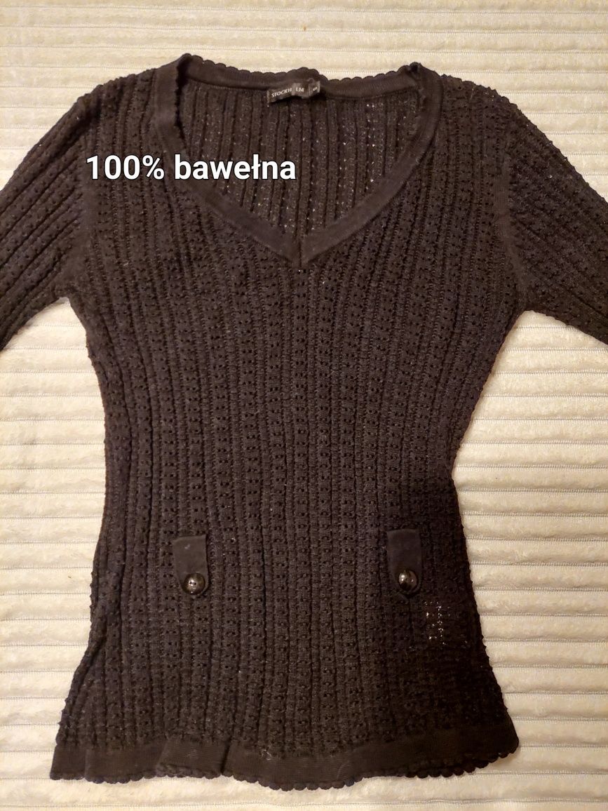 Sweter bawełniany  S