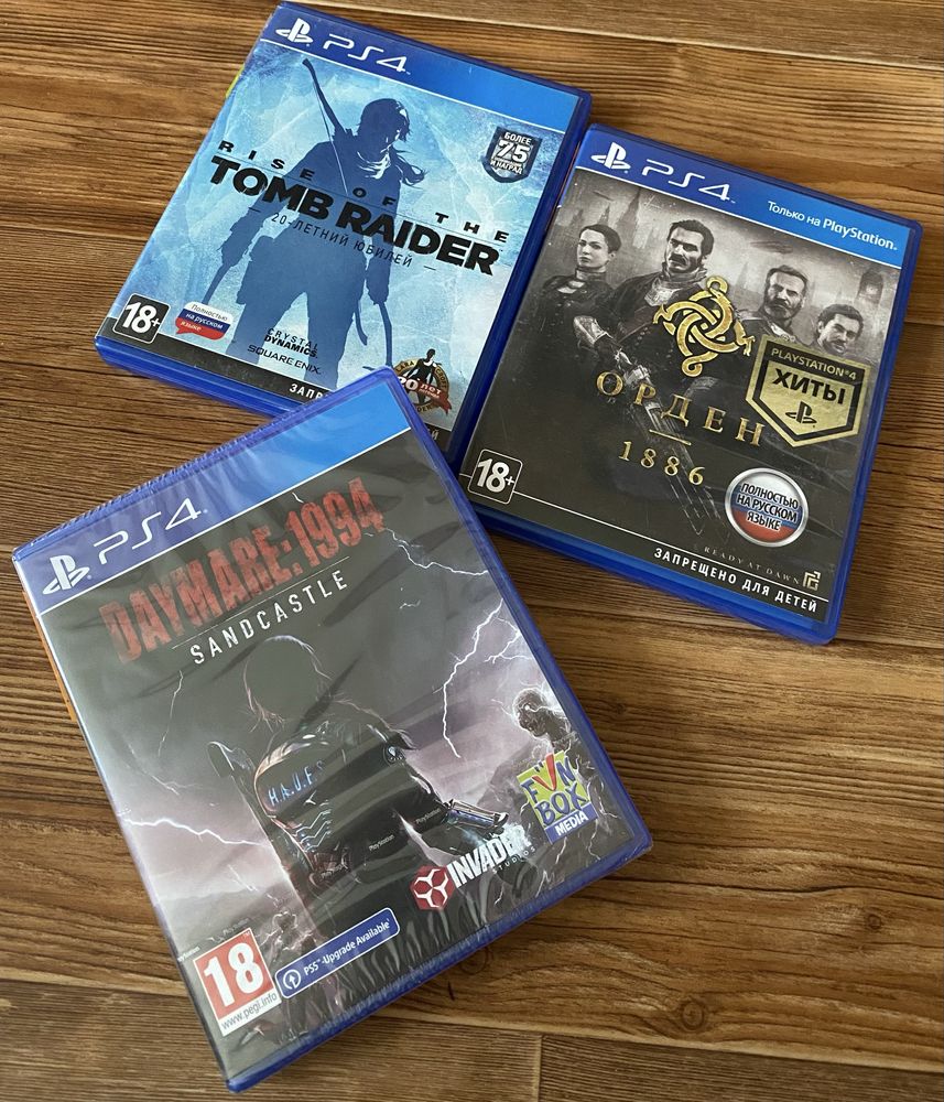 Sony PS4: Stalker, Cyberpunk, Remnant, RoboCop, Lies of P, Орден 1886