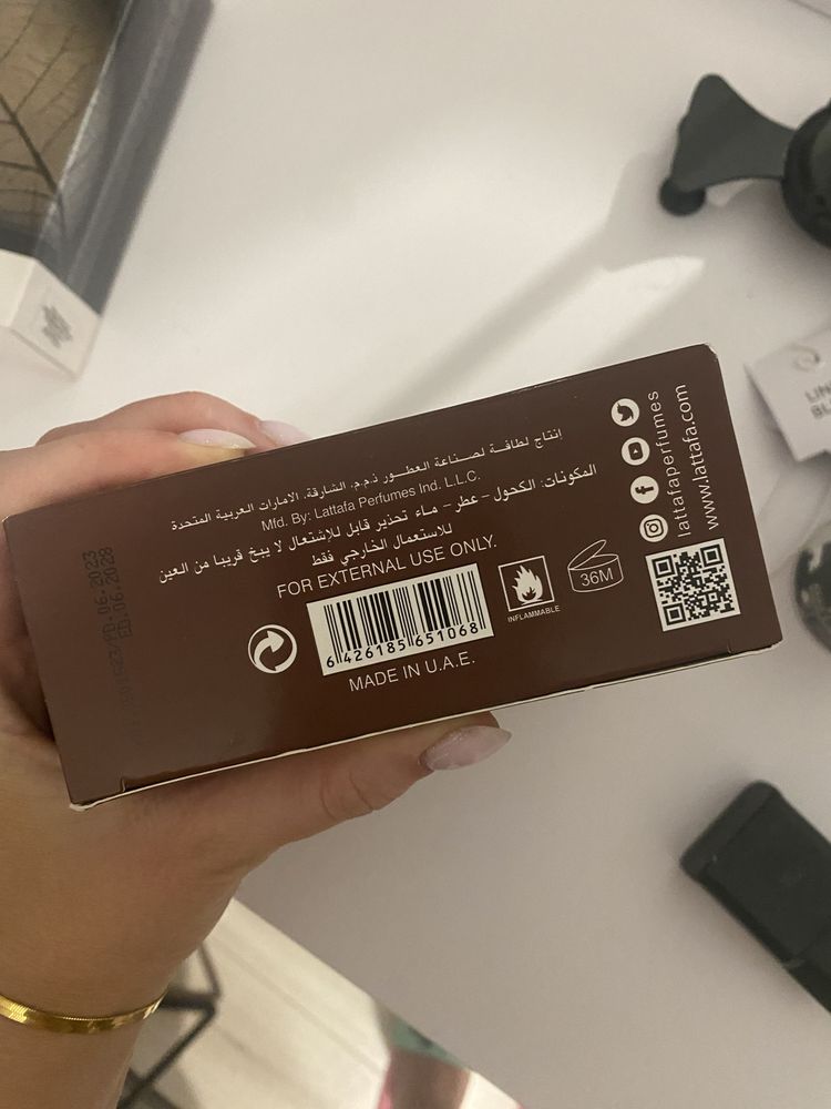 Pure oudi lattafa edp woda perfumowana zestaw dezodorant 100 unisex