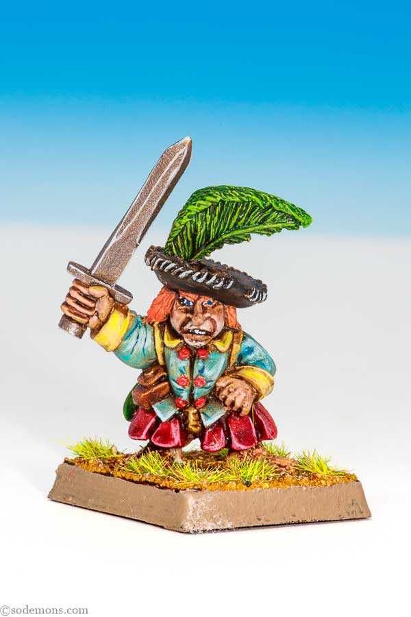 Mordheim (Warhammer): Halfling with Sword, unreleased