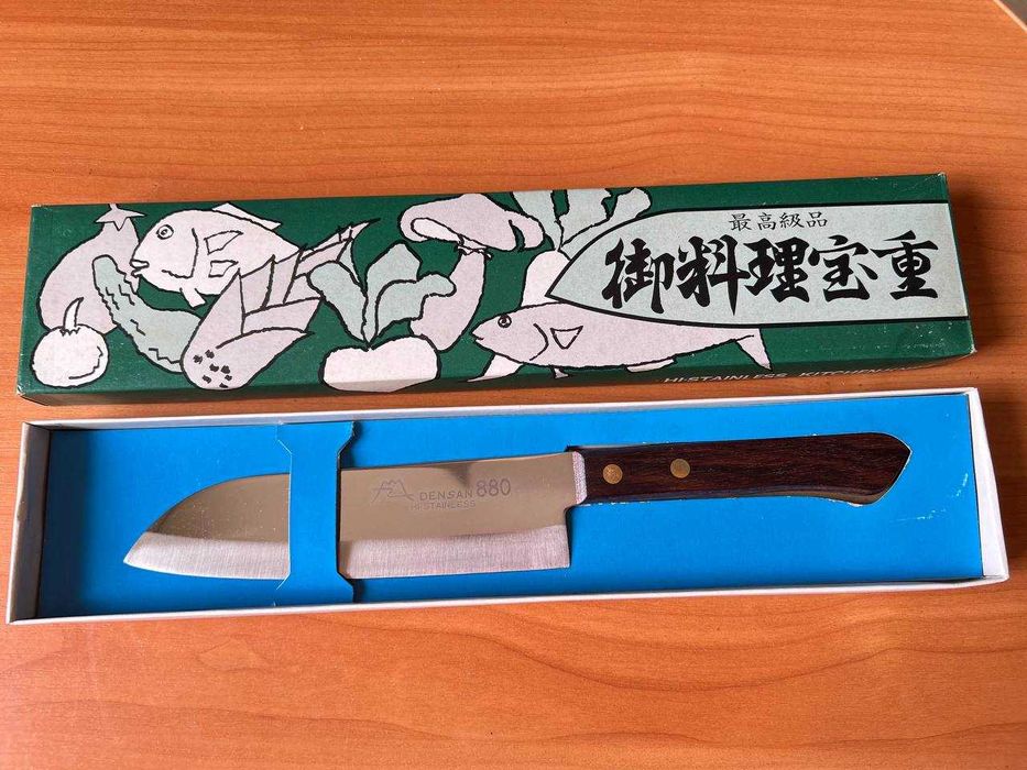 Новый кухонный японский нож Сантоку Densan 880