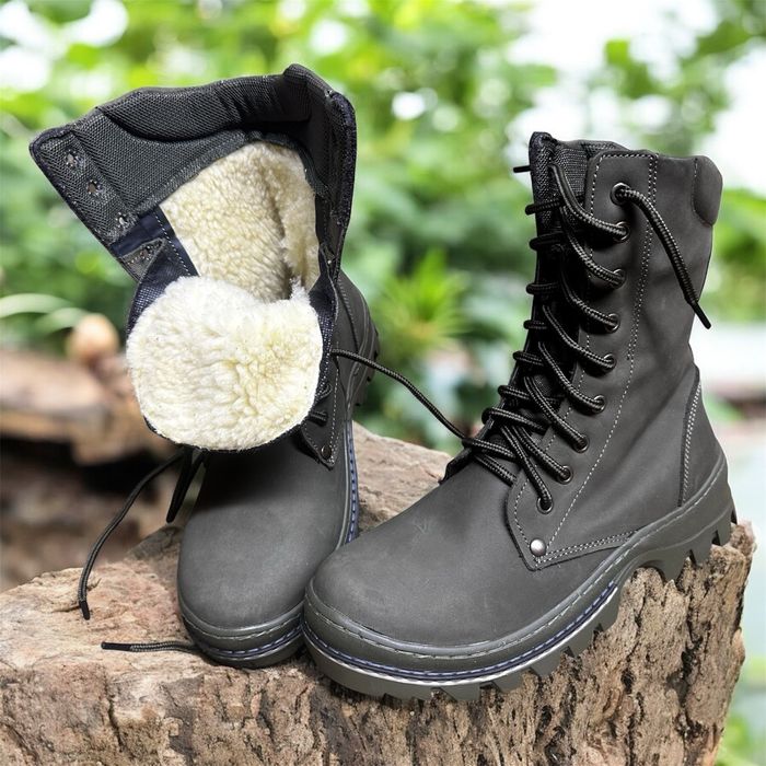 Берці зимові хутро штучне цигейка -20°утеплювач Gore-Tex 40-46.