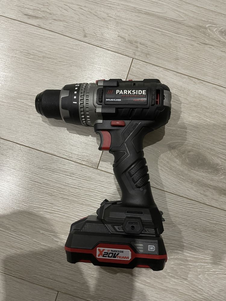 Wiertarko wkretarka parkside performnace 20v 64nm z bateria