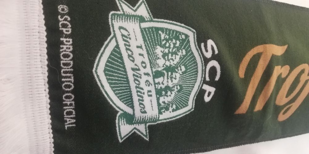 Cachecol sporting trofeu 5 violinos