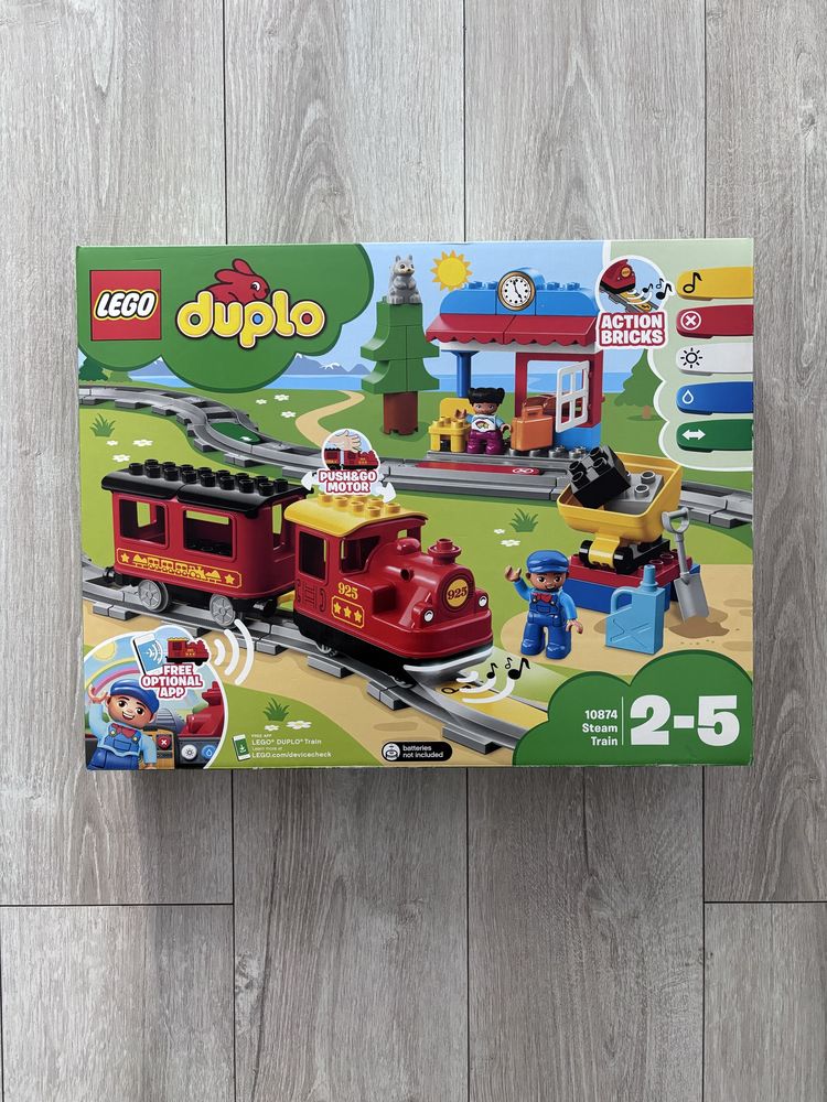 Zestaw Lego duplo kolejka 10874