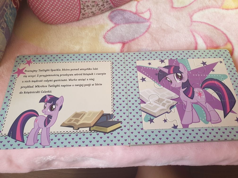 Puzzlowa książeczka "My little Pony"