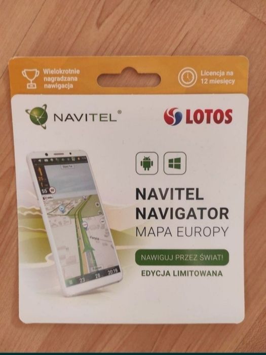 Licencja do nawigacji gps navitel navigator mapa europy rok