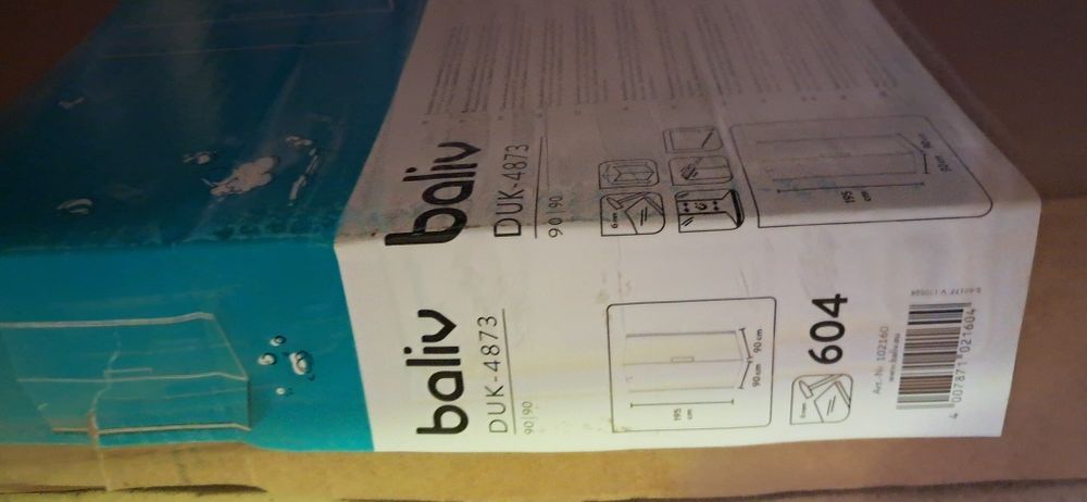 Szyba prysznicowa Barcelona z uchwytem