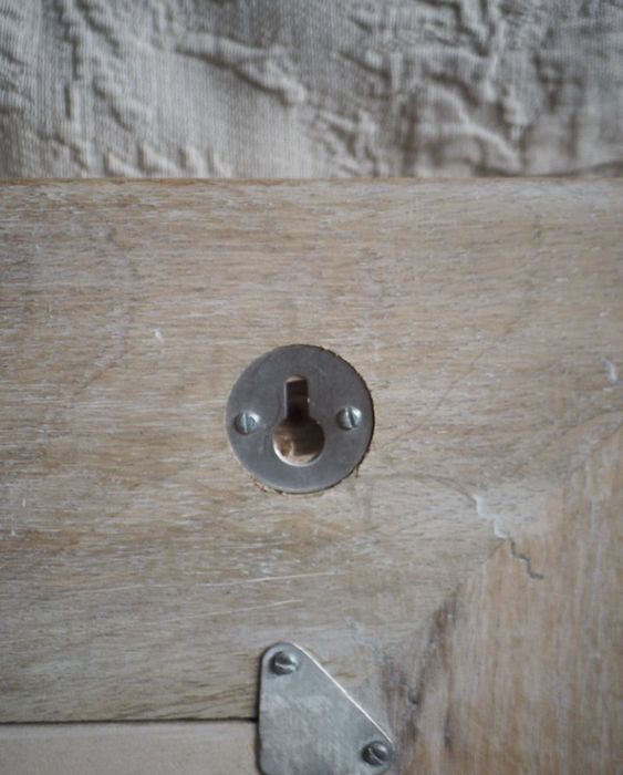 Lustro francuskie w drewnianej ramie marki SIA