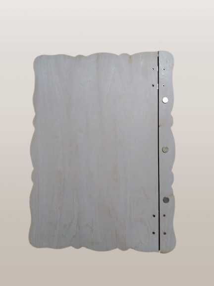 Дерев'яний альбом-скрепбук  весільна книга побажань (гостьова книга)