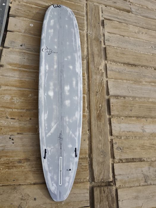 Longboard Lufi Sea Captain 9'1 EPS - White w/ carbon