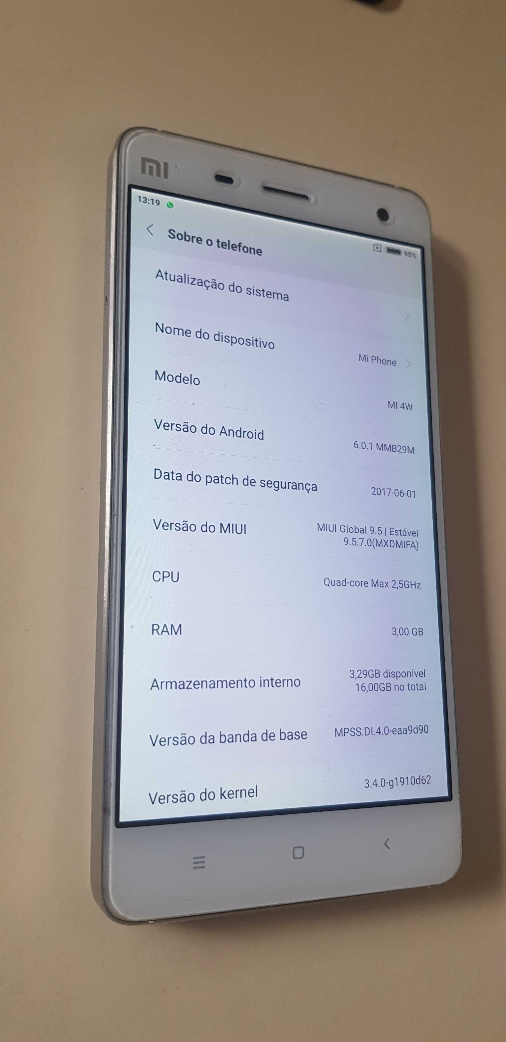 Smartphone Xiaomi Mi 4