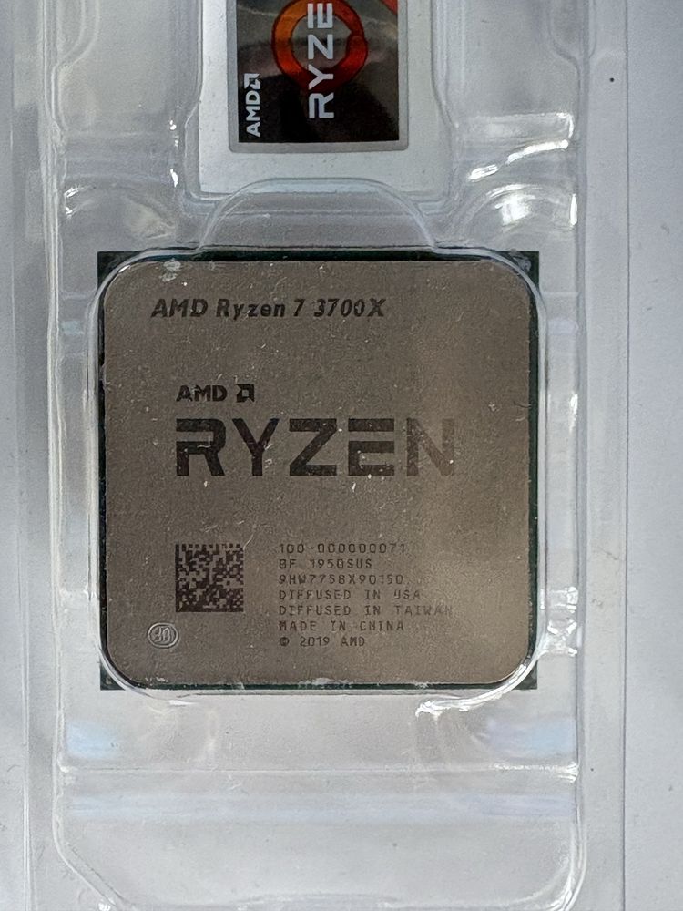 Amd ryzen 7 3700X