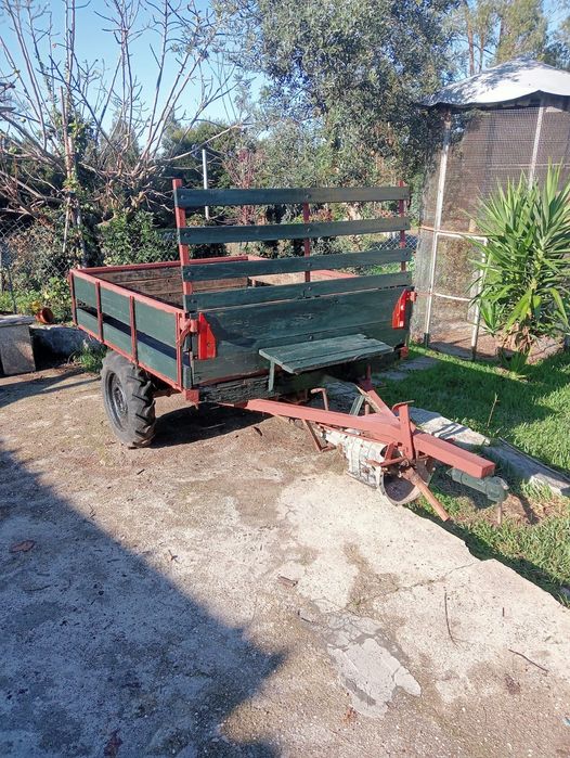 Reboque para motocultivador