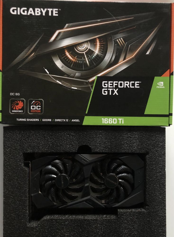 Geforce GTX 1660 ti Gigabyte