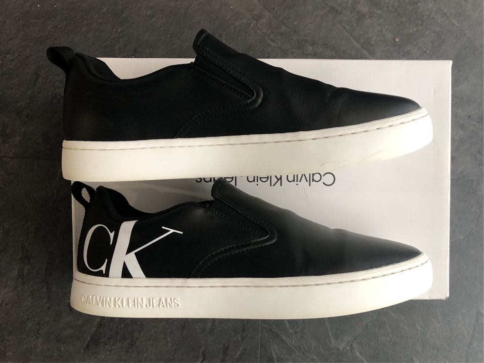 Buty męskie Calvin Klein Classic Cupsole Slipon 43