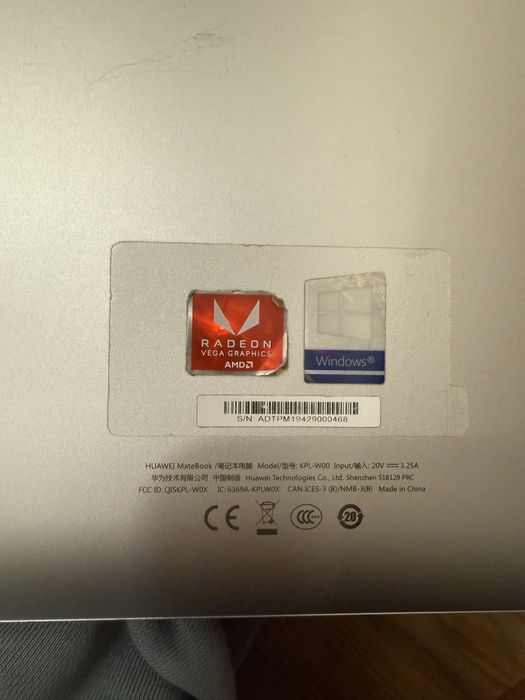 Huawei MateBook D14 – 14 Zoll – AMD Ryzen 5 – 8GB RAM – 256GB SSD