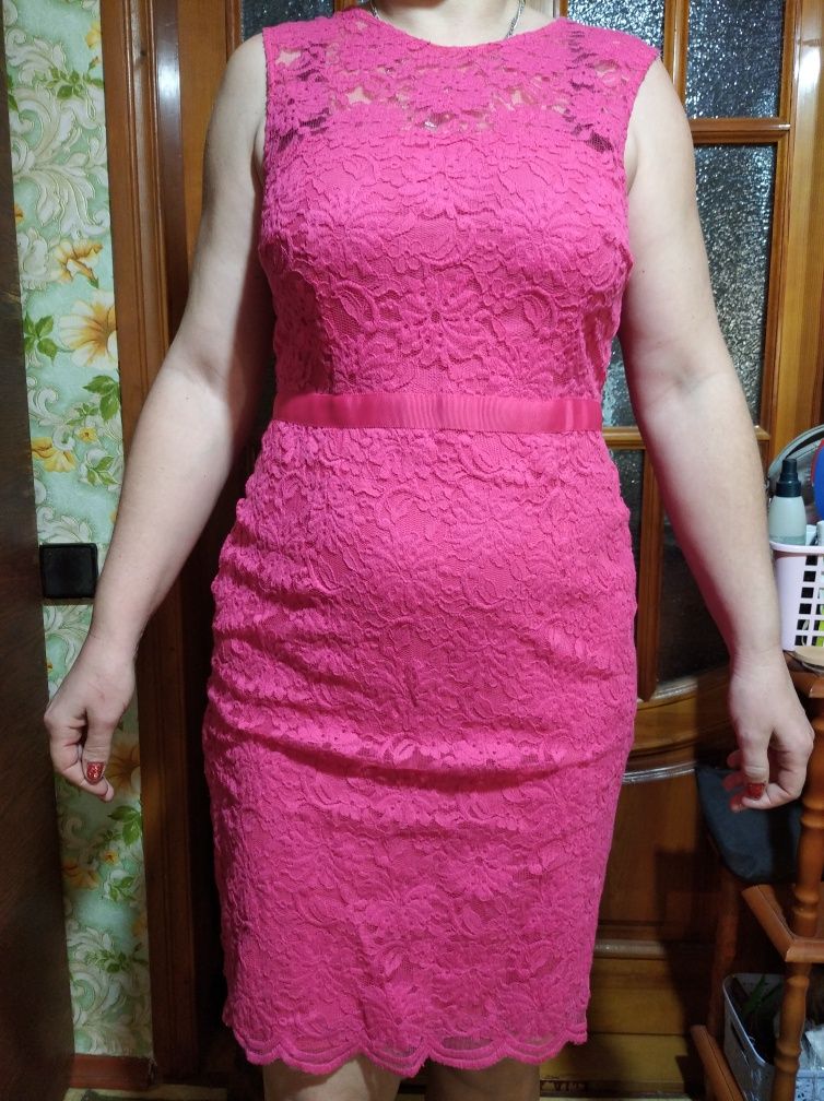 Платье гипюр 48 размер