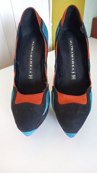 Wloskie szpilki skorzane rozm 37