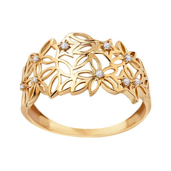 złoty pierścionek staviori