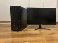 Komputer gamingowy + monitor do gier RTX 2060 | i3-10100f | 16GB RAM