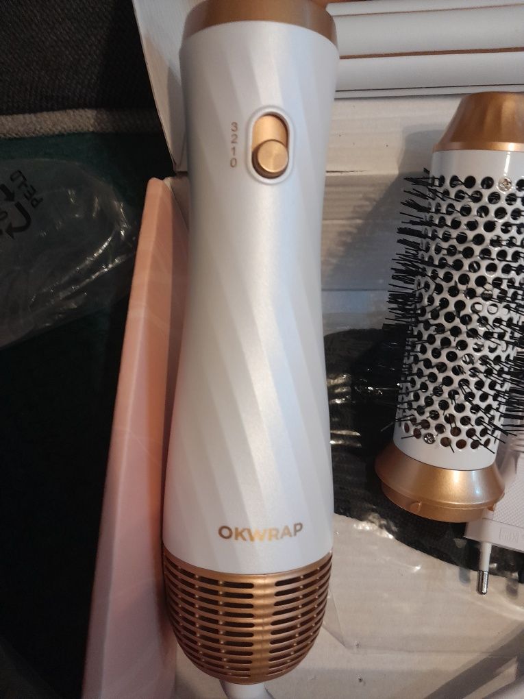 Zestaw 6 w 1 Air Styler, lokówka do włosów z suszarką do włosów 1000 W