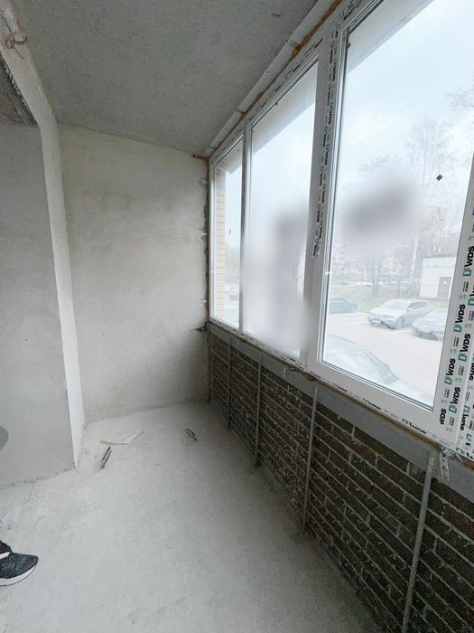 Однокімнатна в зданій новобудові