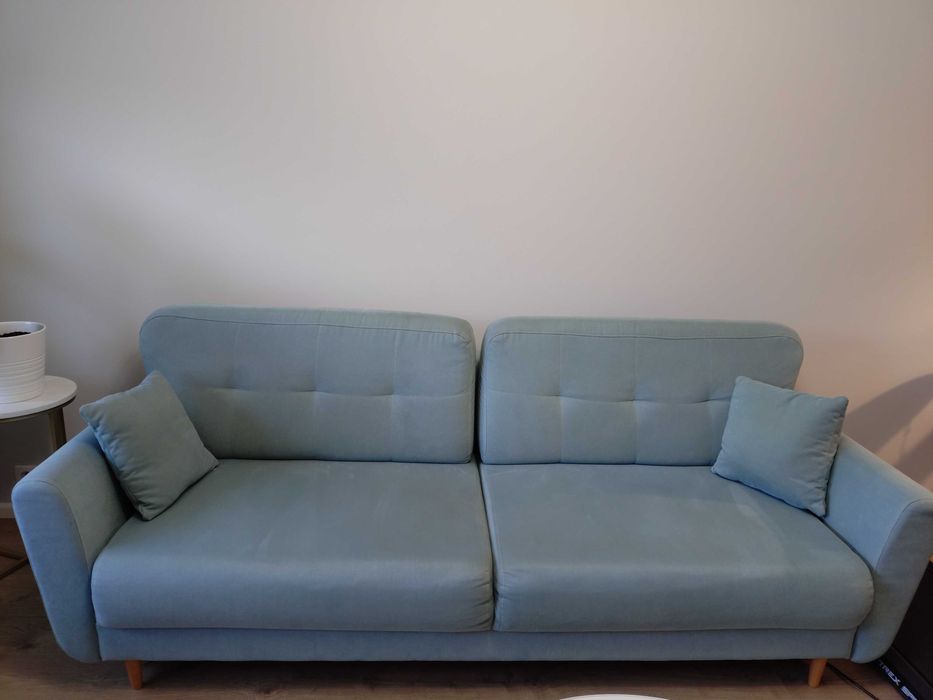 Sofa Dakota rozkładana kolor miętowy