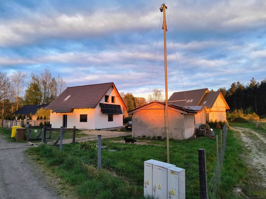 Sprzedam Nowy Dom 100m2 + Garaż 25m2 + Domek Letniskowy 35m2 Fotowolta