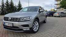 Vw tiguan rok 2016 silnik 2.0 diesel 190 km automat 4x4 ładny zamiana