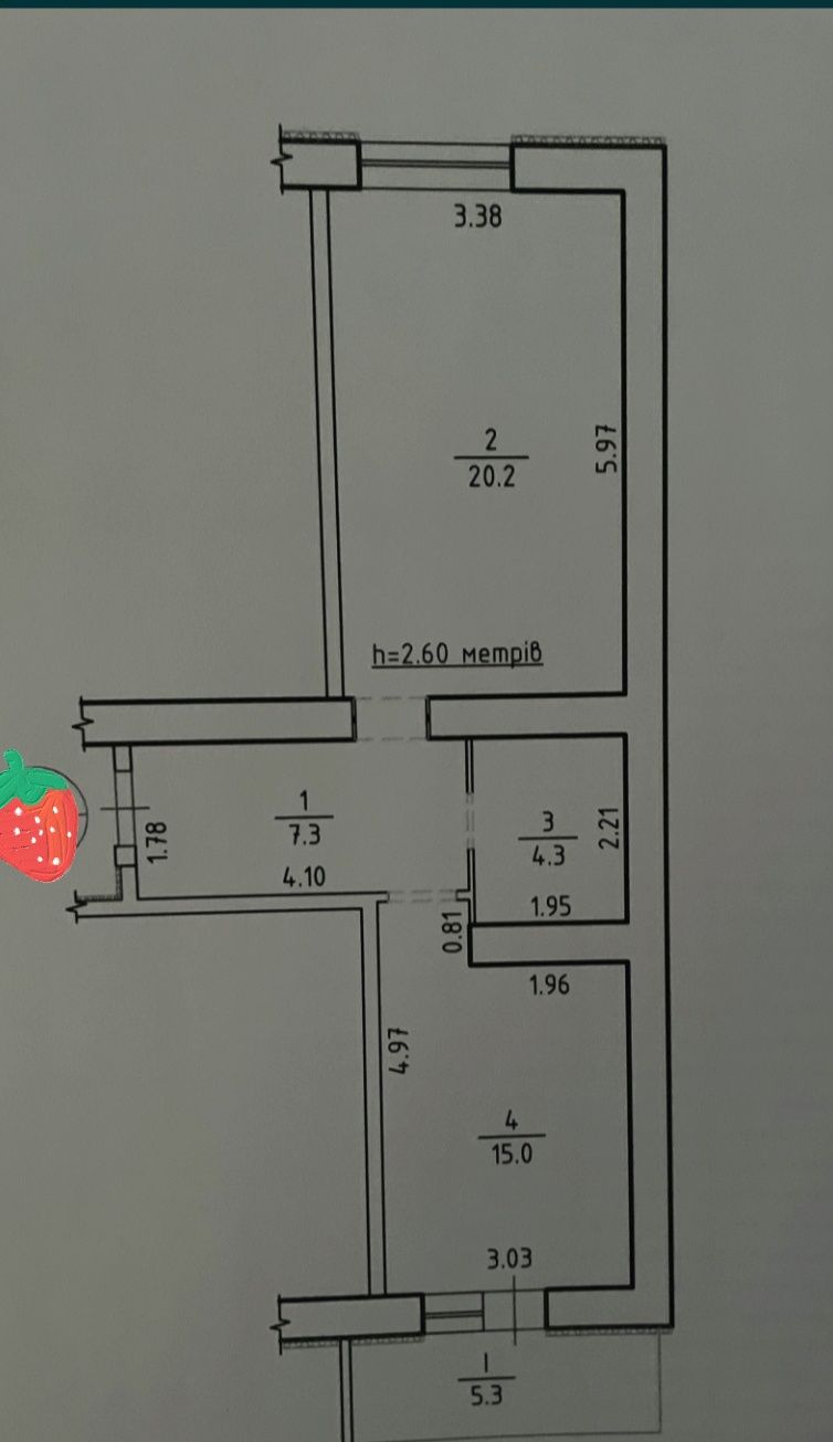 Продам 1 кім квартиру на Лушпи Автономка