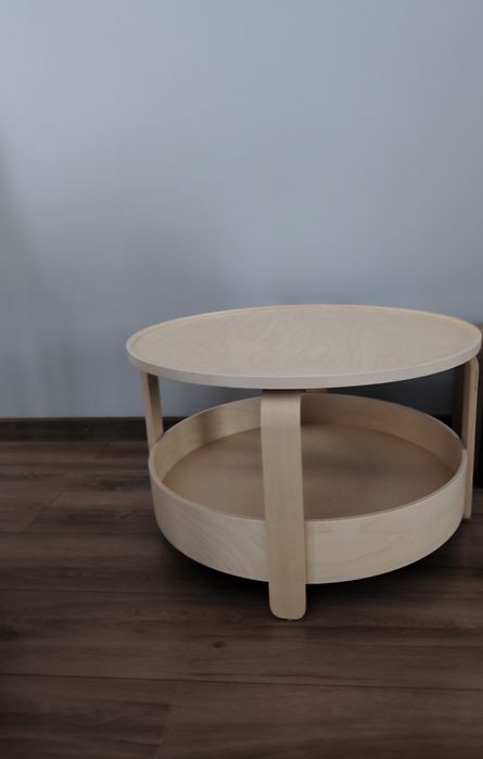 IKEA BORGEBY Stolik kawowy okleina brzoza 70 cm