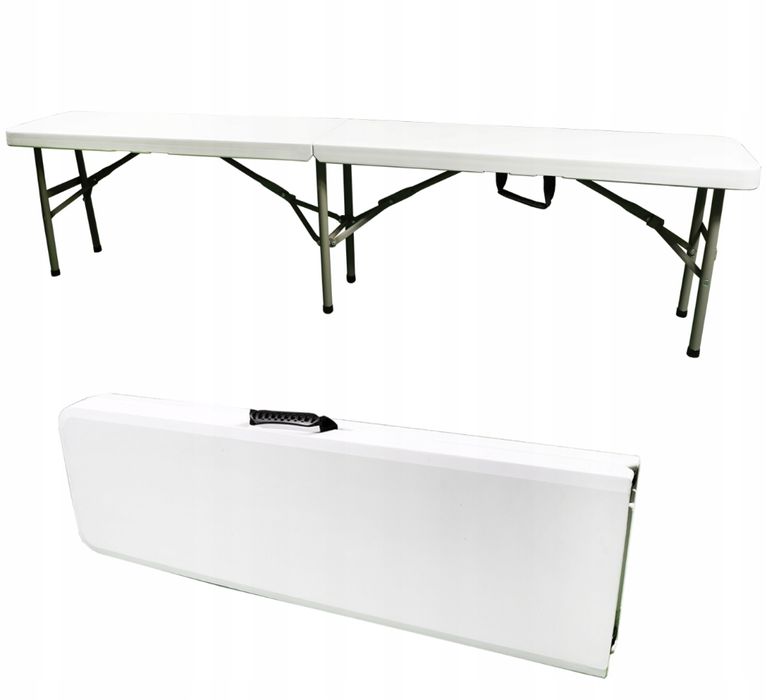 Ławka 180 cm Cateringowa Ogrodowa Składana Przenośna Turystyczna