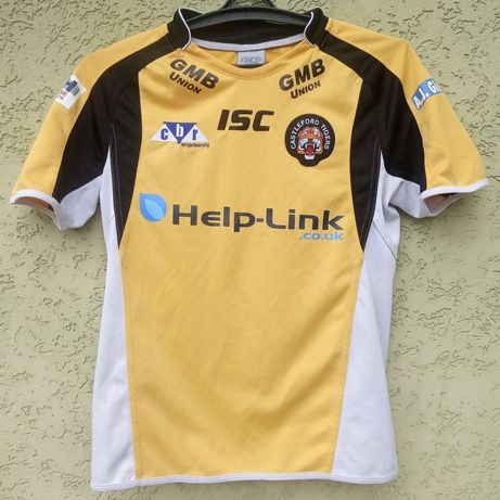 Ретро регбийка регбийная футболка Tigers ISC оригинал винтаж