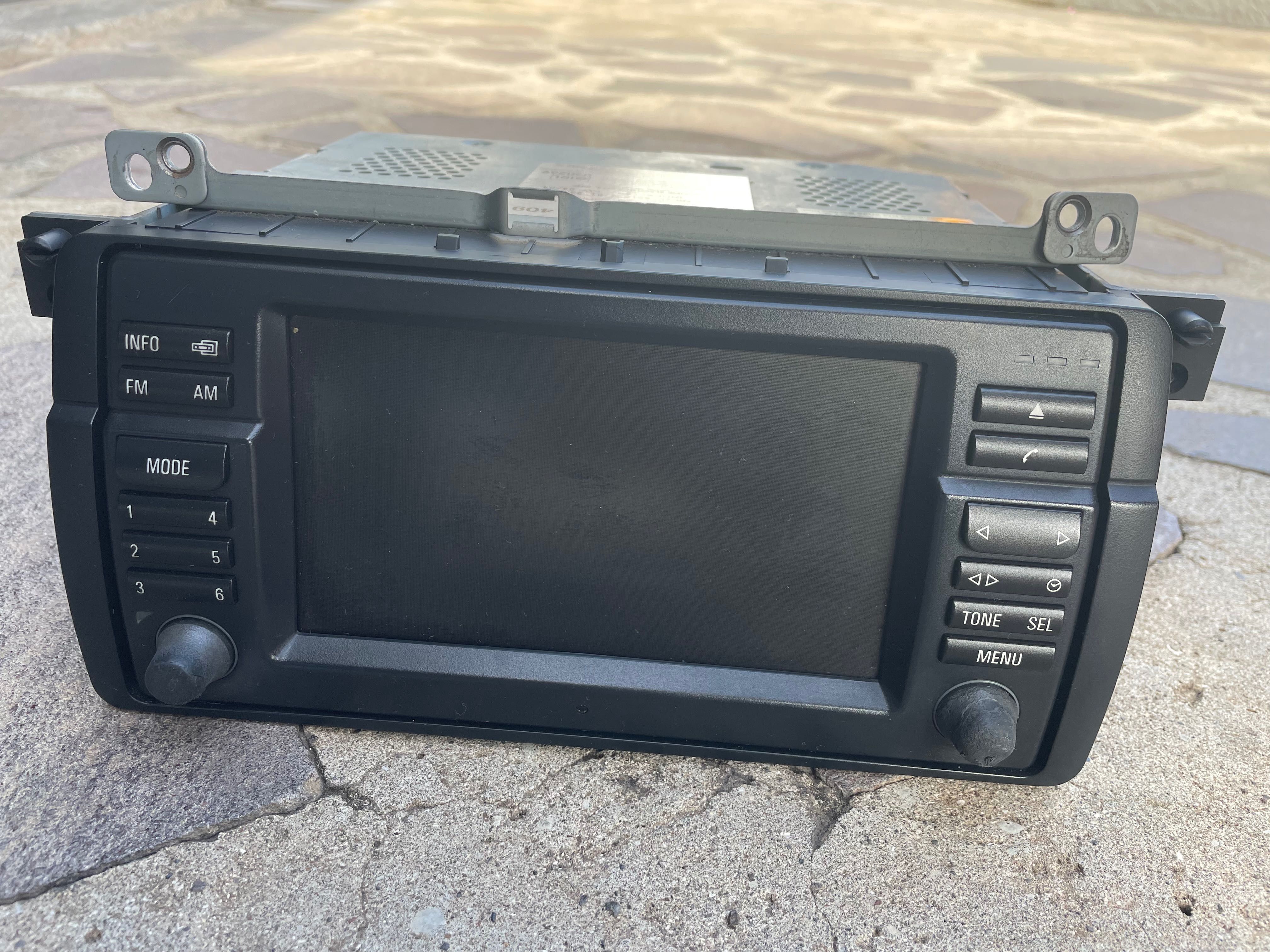 Rádio gps BMW e46 - original