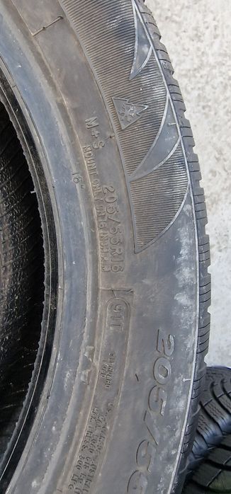 Зима 205/55/R16 7.3 мм 4шт Cooper Колеса Резина Шини Склад