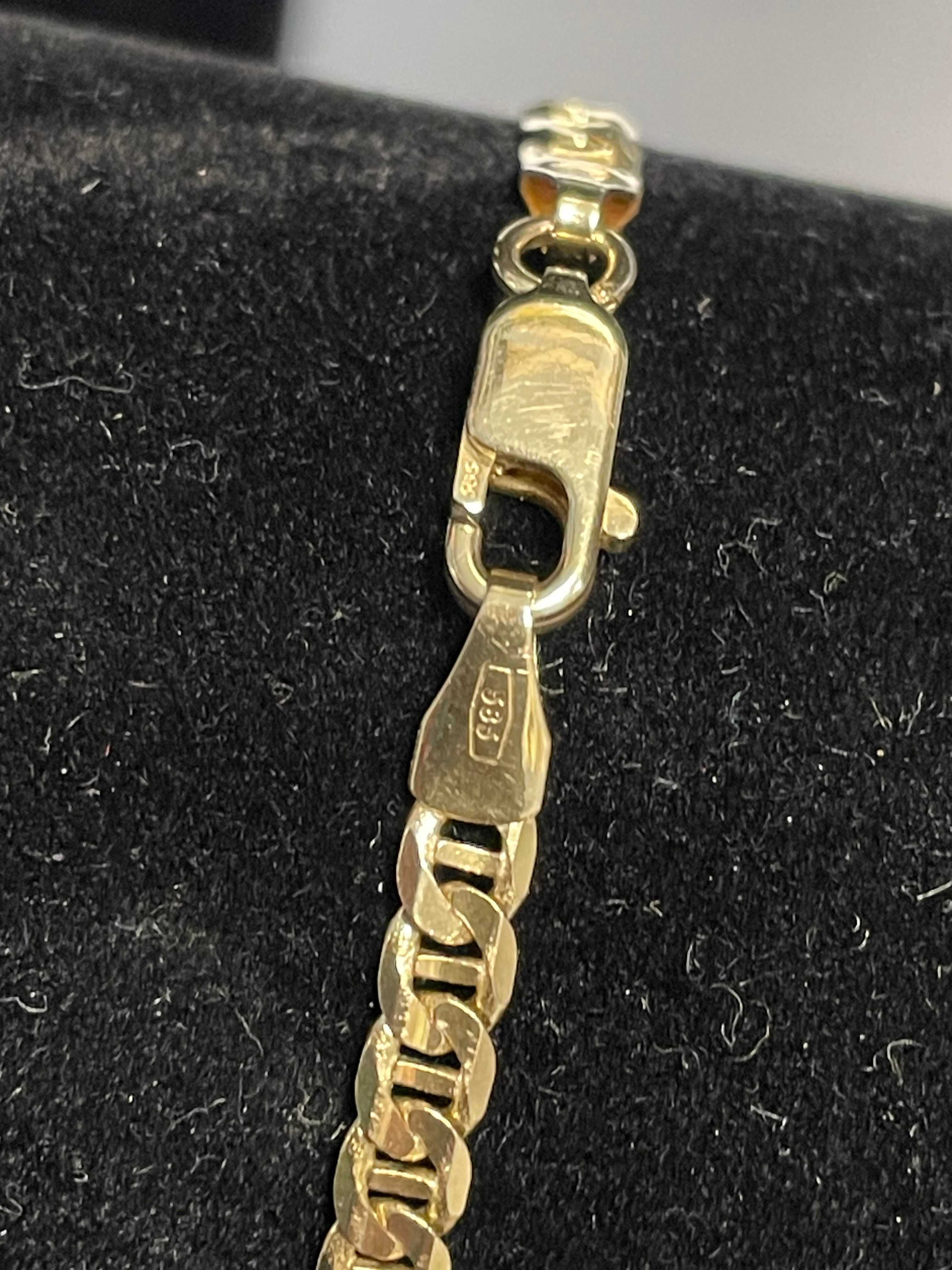 Złota bransoletka Gucci 14kt (585) 4,7 gram 20cm