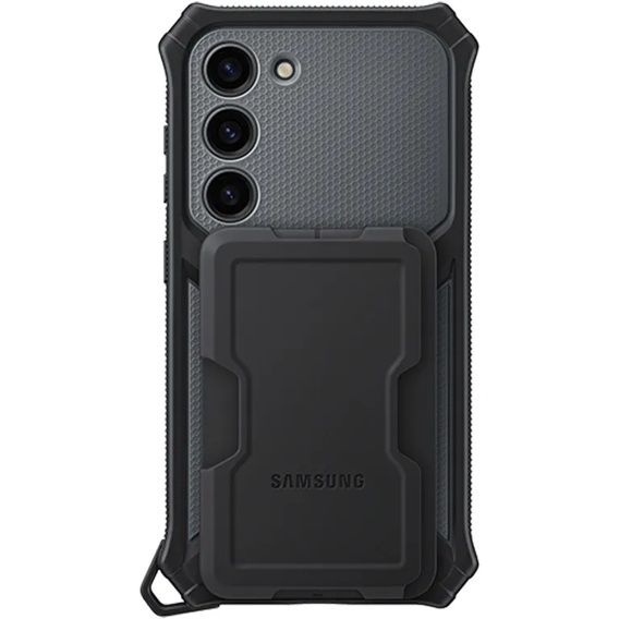 Oryginalne Etui Samsung do Galaxy S23 Plus,Rugged Gadget Case, Czarne