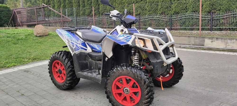 Polaris scrambler 1000xp Fox wspomaganie